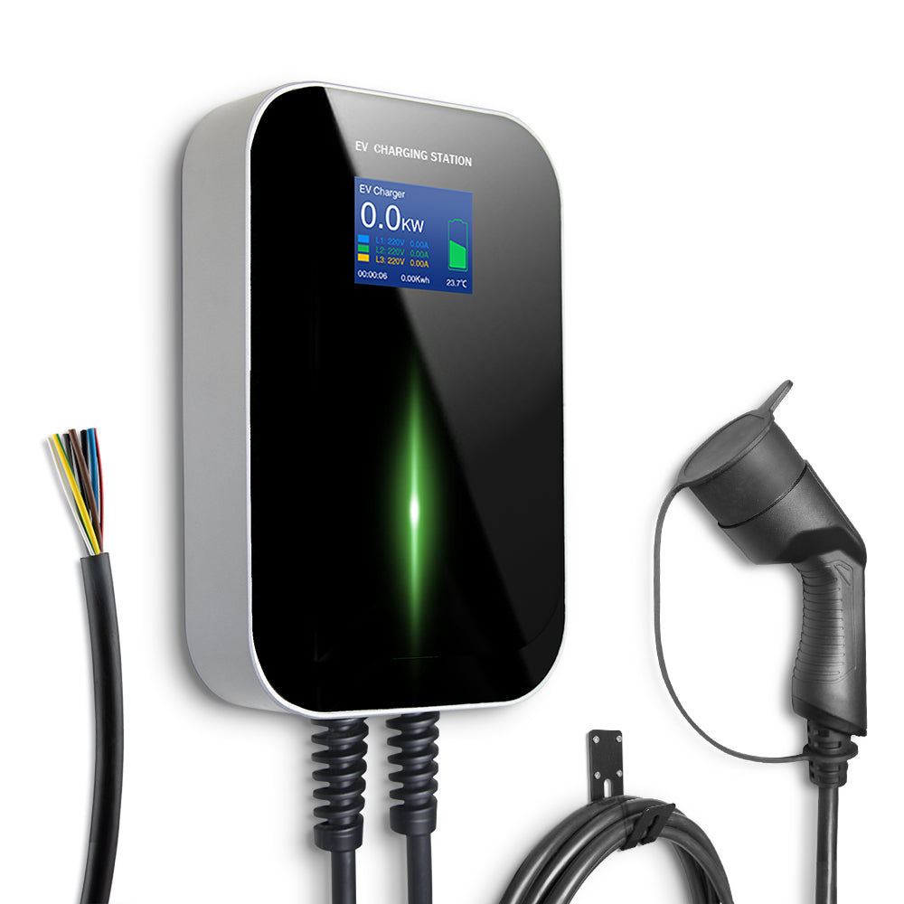 EV Charger laddbox 11 kW med kabel typ 2